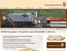 Tablet Screenshot of falkenhahn.eu